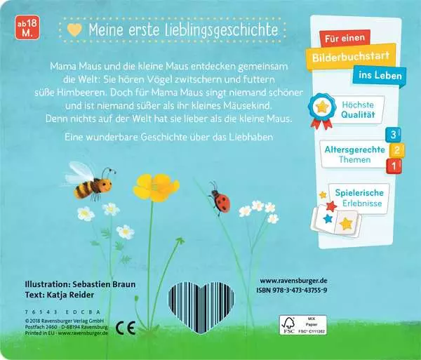 Meine erste Lieblingsgeschichte: Ich hab dich lieb. kleine Maus