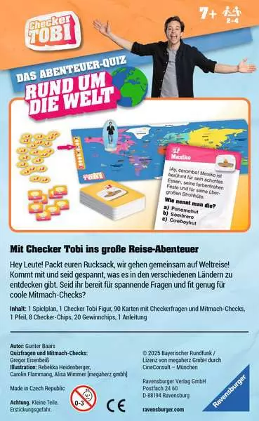 Checker Tobi: Rund um die Welt - Spiel ab 7 Jahren