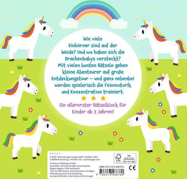 Mein allererster Rätselblock: Magische Rätsel