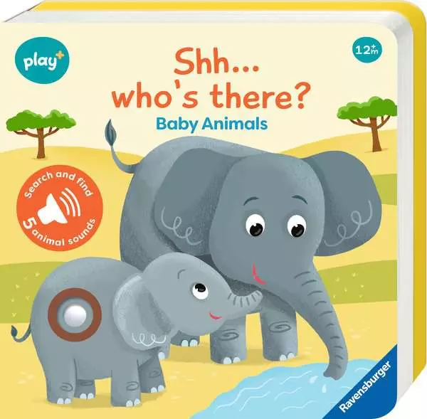 Play+ Mein allererstes Soundbuch Play+ Shh .. Who's there? Baby Animals - ab 12 Monate