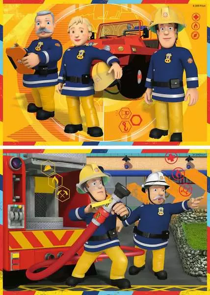 Kinderpuzzle ab 3 Jahren - Sam im Einsatz - 12 Teile