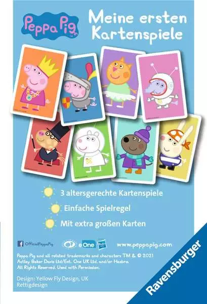 Peppa Pig: Meine ersten Kartenspiele - Kinderspiel ab 3 Jahren
