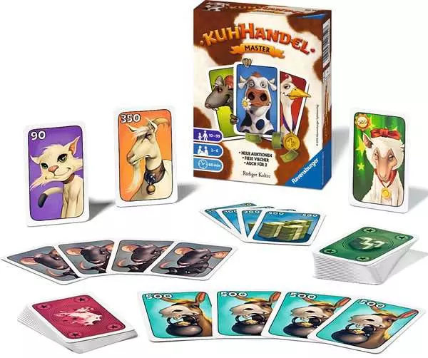 Kuhhandel Master - Kartenspiel ab 10 Jahren