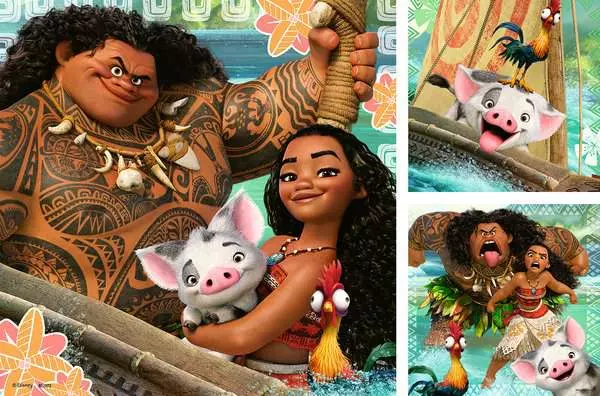 Kinderpuzzle ab 5 Jahren - Vaianas Entdeckungsreise - 49 Teile