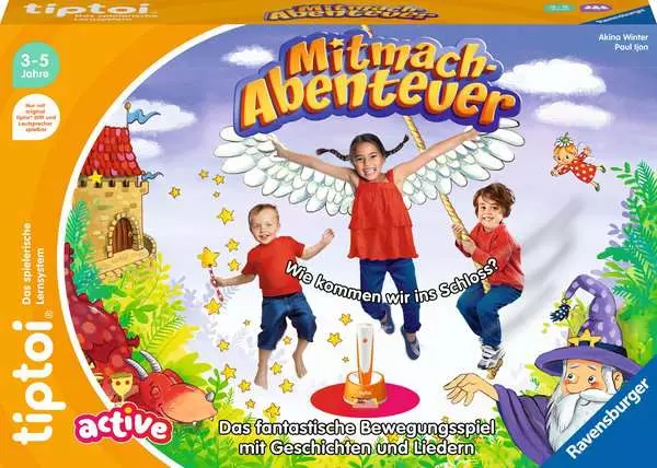ACTIVE Mitmach-Abenteuer - Lernspiel ab 3 Jahren