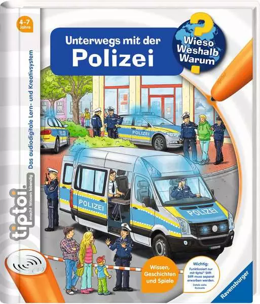 tiptoi® Wieso? Weshalb? Warum? - Unterwegs mit der Polizei
