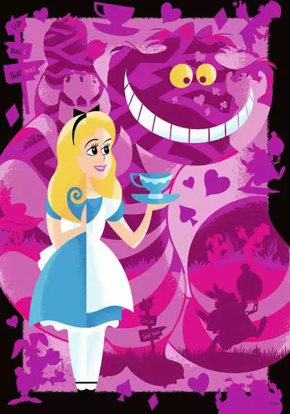 Puzzle 300 Teile - Alice