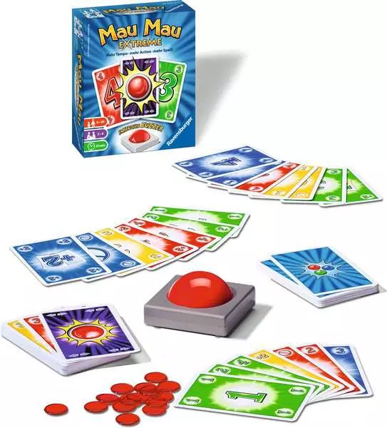 Mau Mau Extreme - Kartenspiel ab 6 Jahren