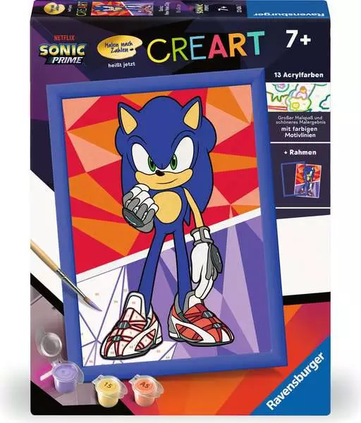 CreArt New Yoke City - Malen nach Zahlen für Kinder ab 7 Jahren