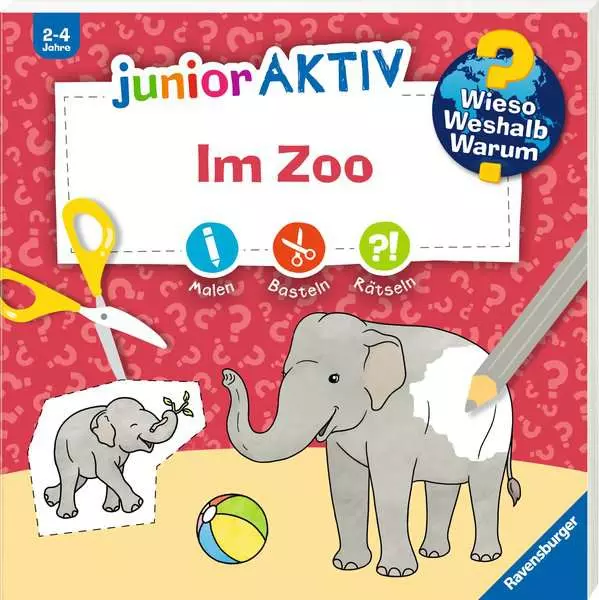Ravensburger Wieso? Weshalb? Warum? junior AKTIV - Im Zoo
