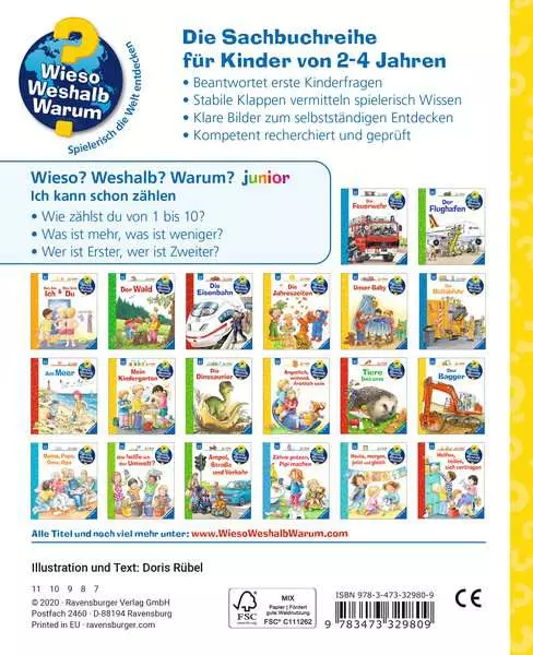 Ravensburger Wieso? Weshalb? Warum? junior. Band 70 - Ich kann schon zählen