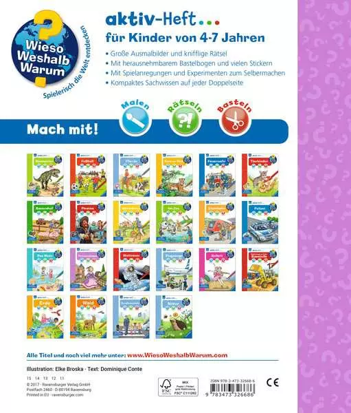 Ravensburger Wieso? Weshalb? Warum? aktiv-Heft - Prinzessinnen