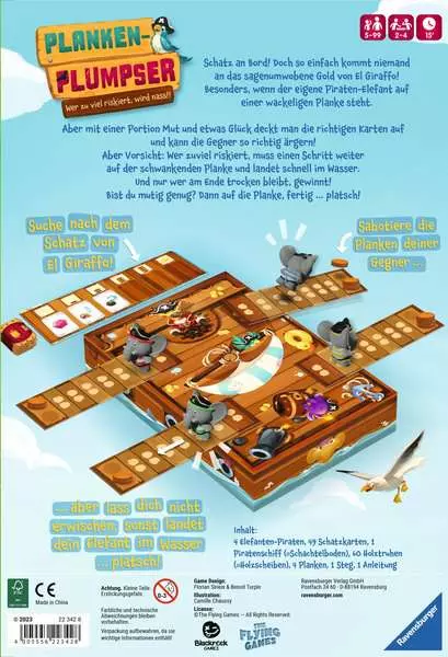 Planken-Plumpser - Kinderspiel ab 5 Jahren