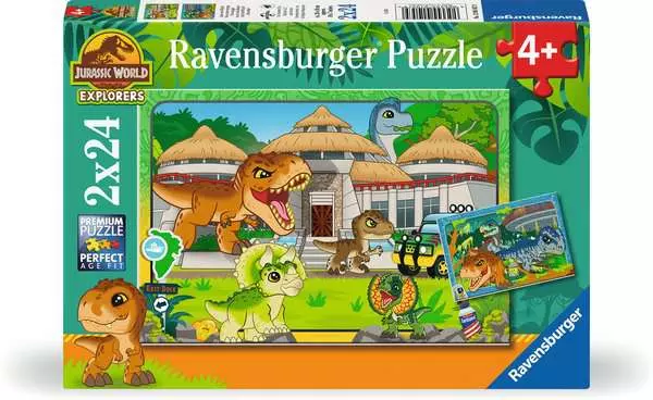 Kinderpuzzle ab 4 Jahren - Leben in der Wildnis - 24 Teile