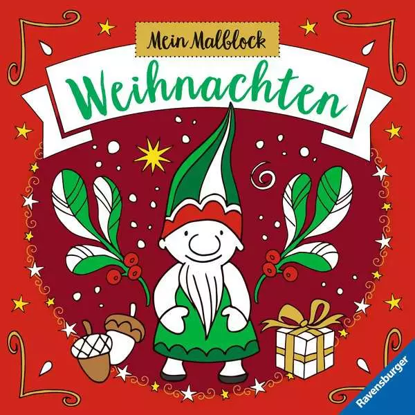 Mein Malblock Weihnachten