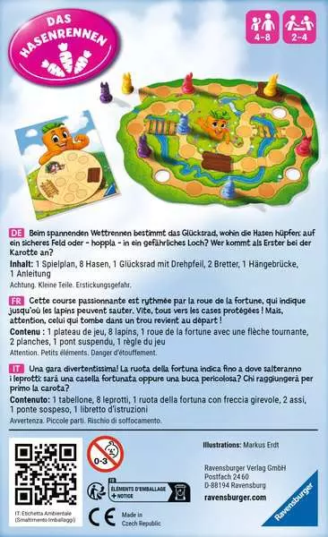 Lotti Karotti. das Hasenrennen - Reisespiel ab 4 Jahren