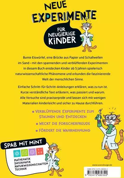 Neue Experimente für neugierige Kinder
