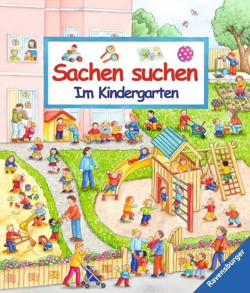 Sachen suchen - Im Kindergarten