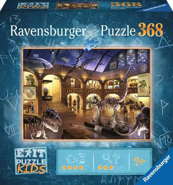 Kinderpuzzle ab 9 Jahren - EXIT Puzzle Kids Im Naturkundemuseum - 368 Teile