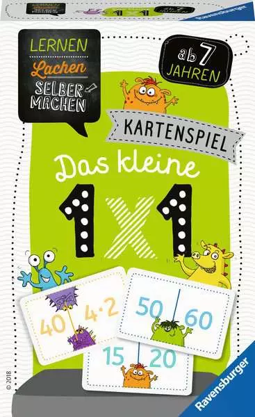 Lernen Lachen Selbermachen: Kartenspiel Das kleine 1 x 1 - Kartenspiel ab 7 Jahren