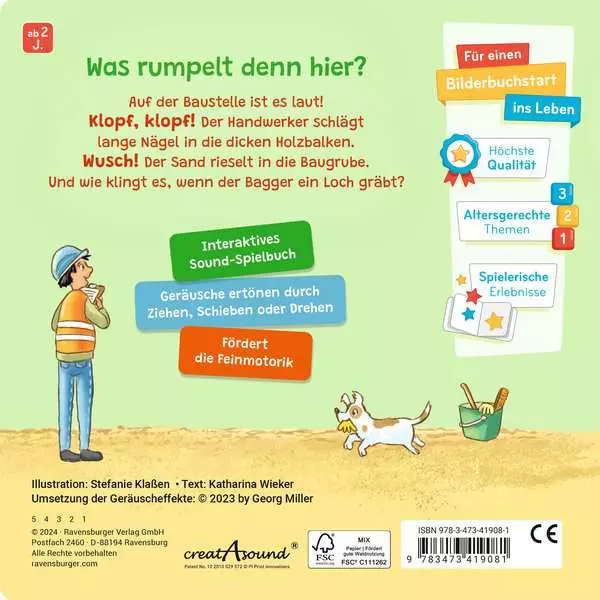 Spielen hören. staunen - Baustelle