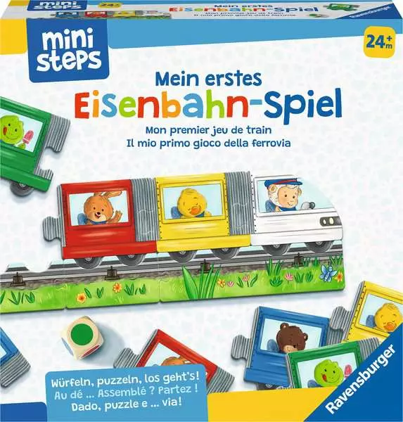 Mein erstes Eisenbahn-Spiel - Kinderspiel ab 2 Jahren
