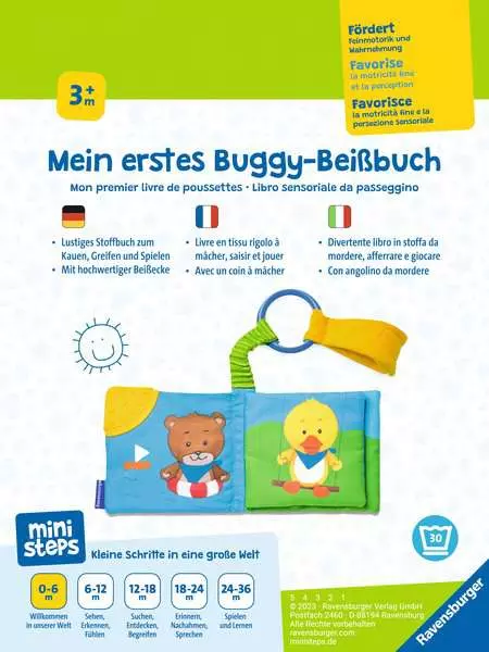 ministeps: Mein erstes Buggy-Beißbuch