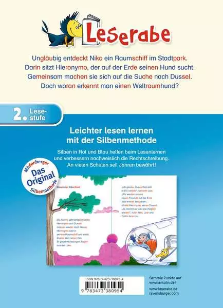 Leserabe mit Mildenberger Silbenmethode - Besuch aus dem Weltraum