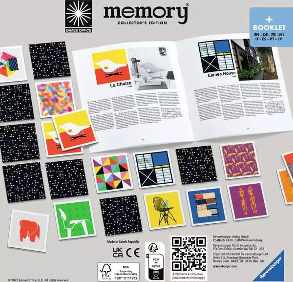 Collector's memory® EAMES - Spiel ab 8 Jahren