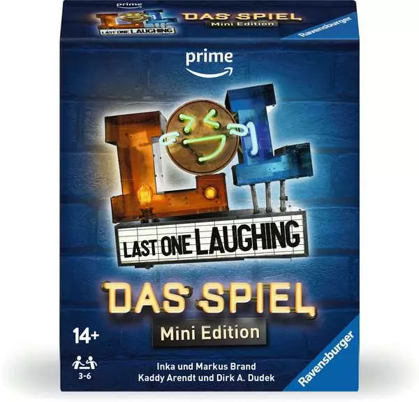 Last One Laughing - Das Spiel - Mini Edition - Kartenspiel ab 14 Jahren
