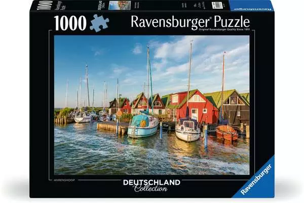 Puzzle 1000 Teile - Romantische Hafenwelt von Ahrenshoop