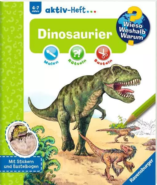 Ravensburger Wieso? Weshalb? Warum? aktiv-Heft - Dinosaurier