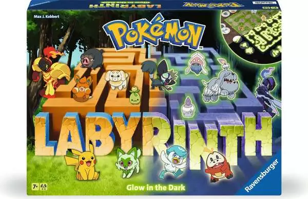 Pokémon: Labyrinth Glow in the Dark - Spiel ab 7 Jahren