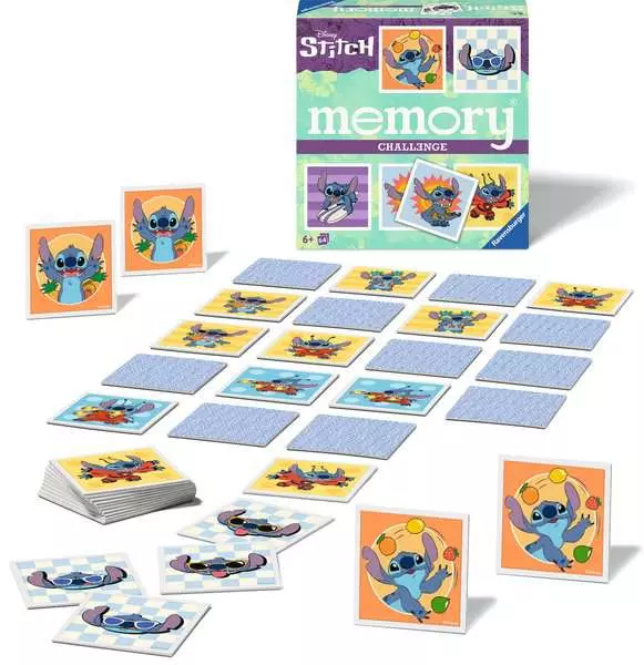Challenge memory® Disney Stitch - Kinderspiel ab 6 Jahren