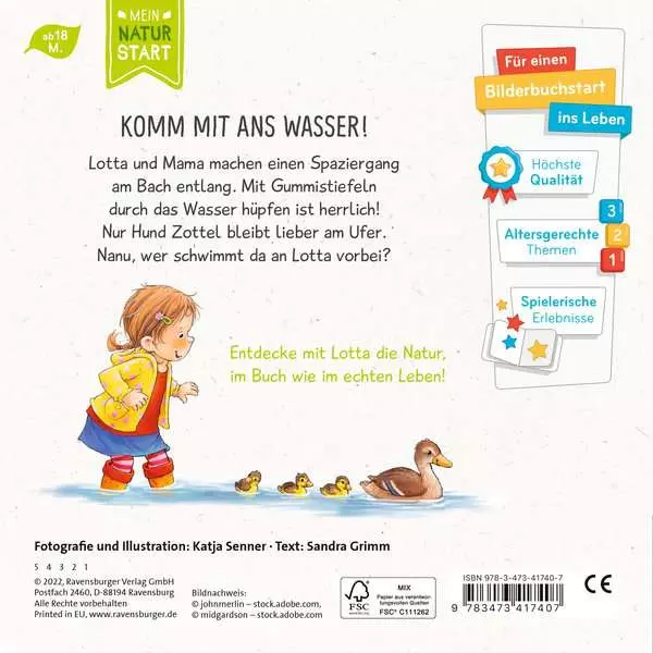 Lotta entdeckt die Welt: Am Wasser