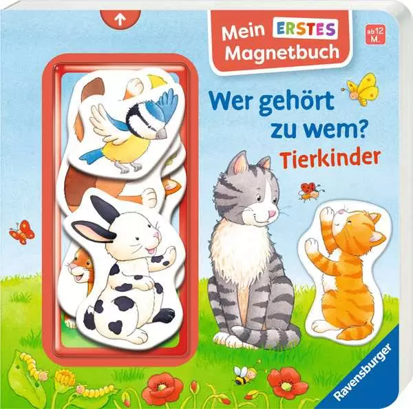 Mein erstes Magnetbuch - Wer gehört zu wem? Tierkinder