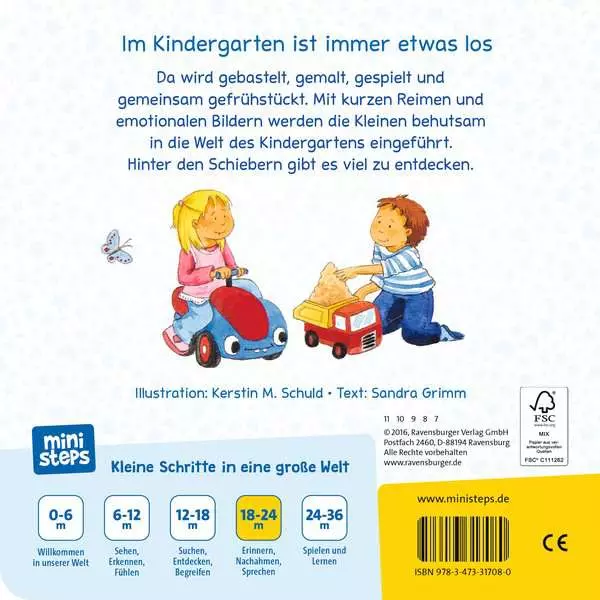ministeps Was passiert im Kindergarten? - ab 18 Monate