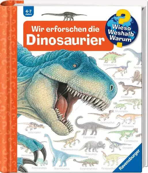 Ravensburger Wieso? Weshalb? Warum?. Band 55 - Wir erforschen die Dinosaurier
