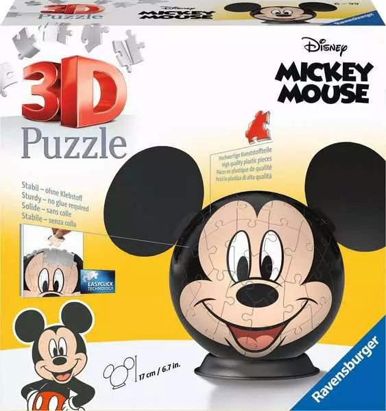 Ravensburger Puzzle-Ball Disney Mickey Mouse mit Ohren