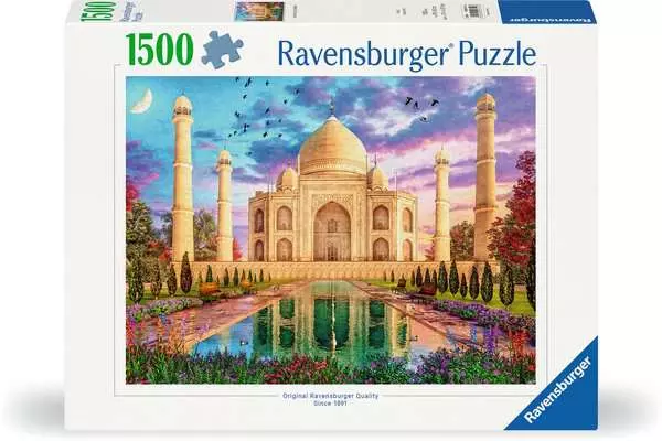Puzzle 1500 Teile - Bezauberndes Taj Mahal