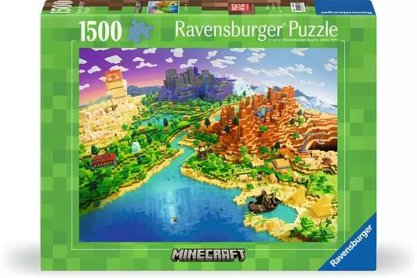 Puzzle 1500 Teile - World of Minecraft