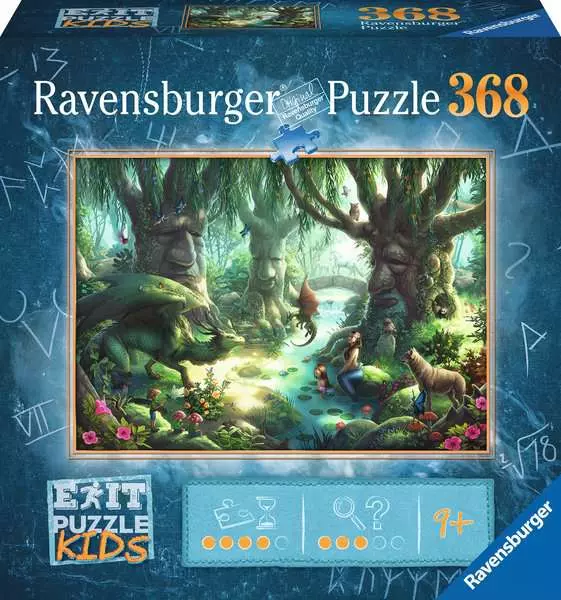 Kinderpuzzle ab 9 Jahren - EXIT Puzzle Kids Der magische Wald - 368 Teile