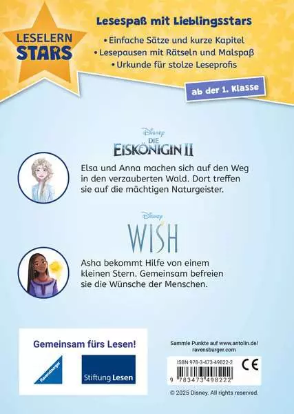 Leselernstars: Disney - Magische Geschichten