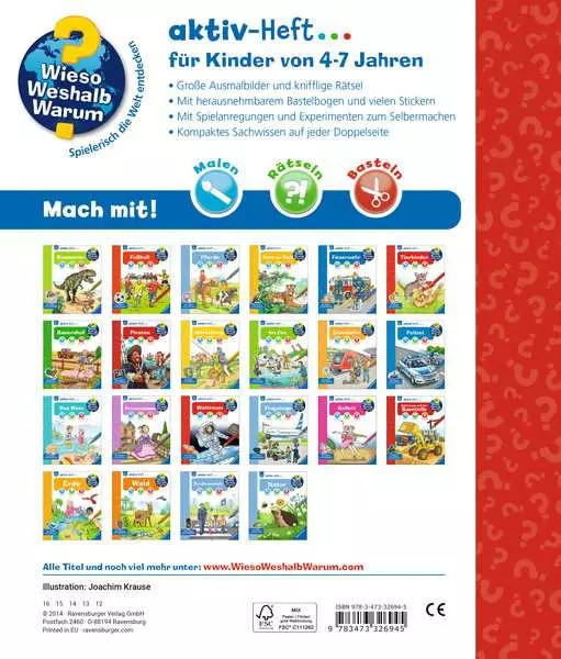 Ravensburger Wieso? Weshalb? Warum? aktiv-Heft - Piraten