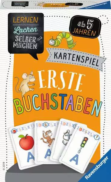 Lernen Lachen Selbermachen: Erste Buchstaben - Kartenspiel ab 5 Jahren