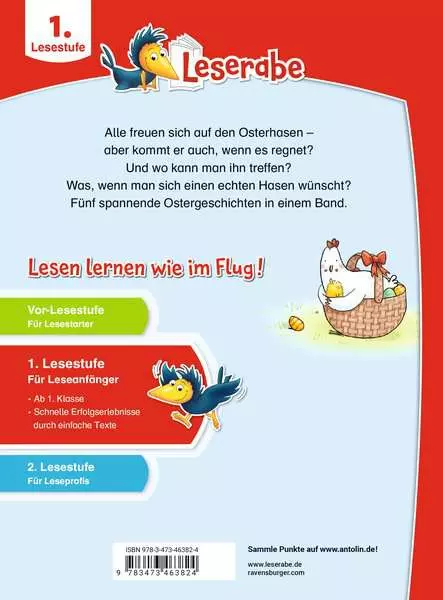 Leserabe Sonderausgaben - Die schönsten Leseraben-Ostergeschichten