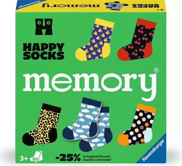memory® Happy Socks - Kinderspiel ab 3 Jahren