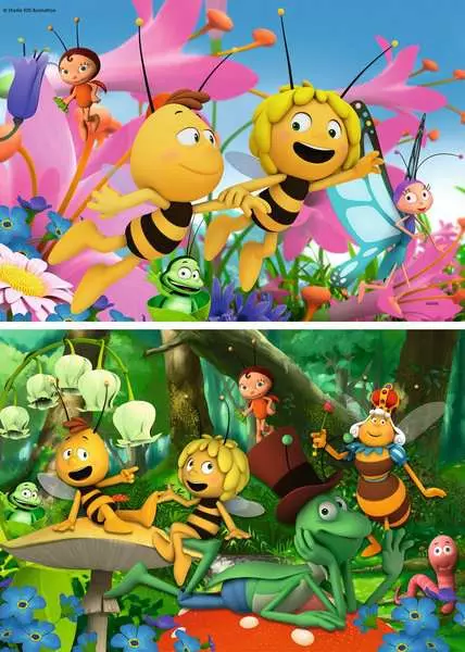 Kinderpuzzle ab 4 Jahren - Die kleine Biene Maja - 24 Teile