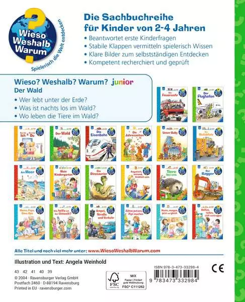 Ravensburger Wieso? Weshalb? Warum? junior. Band 6 - Der Wald