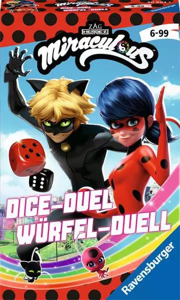 Miraculous: Würfel-Duell - Reisespiel ab 6 Jahren